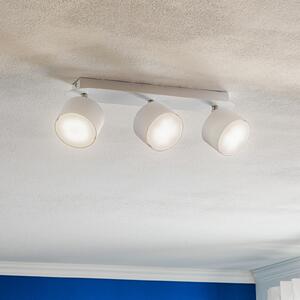 Eko-Light Spot de tavan Cloudy cu 3 becuri, alb, reglabil, Alb, Camera de zi / sufragerie, Metal, Modern