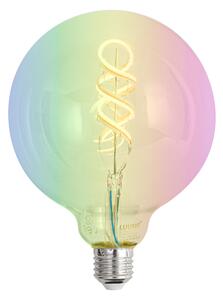 Becuri LED inteligente E27 reglabile G125 RGBW luminoase 4W 250lm 2700K