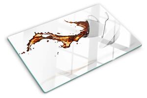 Tocător de bucătărie Cafea și o băutură stropitoare