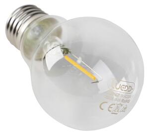Set de 5 becuri LED E27 A60 1W 80lm 2200K