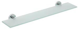 Sapho Sapho, raft din sticlă X-ROUND E 600mm, crom, XR609
