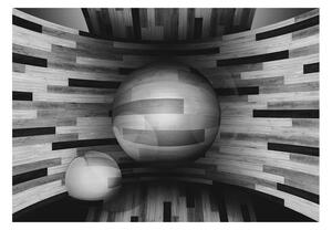 Fototapet - Gray sphere