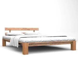 Cadru de pat, 160 x 200 cm, lemn masiv de stejar