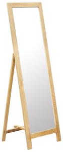 Oglindă, 48 x 46,5 x 150 cm, lemn masiv de stejar