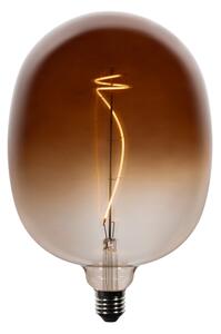 Set de 5 becuri LED E27 dimabile G170 maro 4,9W 130 lm 1800K