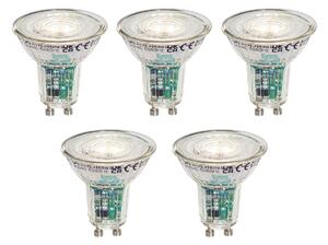 Set de 5 becuri LED inteligente GU10 50mm clare 4.7W 345 lm 2200-4000K