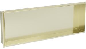 Mexen X-Wall-NR, raft de perete fără guler 90 x 30 cm, auriu strălucitor, 1951903010