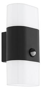 Eglo 97314 - LED Aplica perete exterior cu senzor FAVRIA 1 2xLED/5,5W/230V