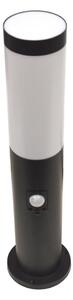 Lampă de exterior cu senzor LOPPA 1xE27/60W/230V 45 cm IP44 neagră