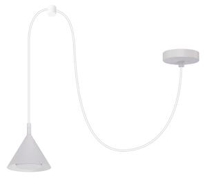 BRILAGI - LED Lustră suspendată pe cablu CONE SINGLE SPIDER 1xGX53/15W/230V albă
