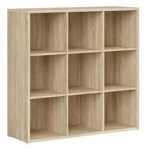 Biblioteca NEPO PLUS, stejar sonoma, PAL, 114x39x111 cm