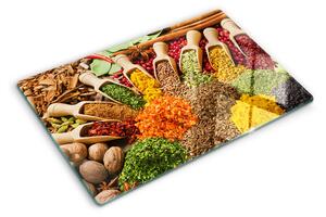 Tocător sticlă Condimente și ierburi aromatice