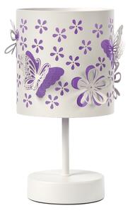 Lampă de masă ONLI TITILLA 1xE14/6W/230V 22 cm mov/alb