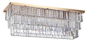 Ideal Lux - Lustră MARTINEZ, 8 x E14, 40 W, 230 V, aurie