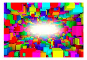 Fototapet - Light In Color Geometry