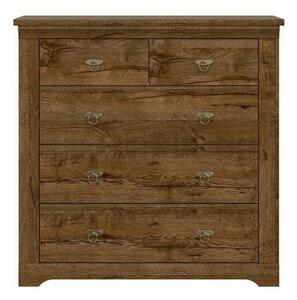 Comoda PATRAS KOM5S, stejar april, PAL, 93x45x93 cm