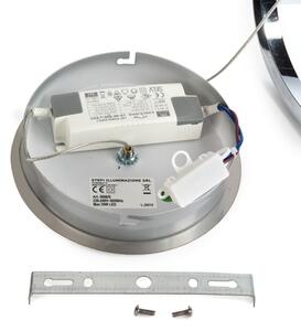 Lustră LED pe cablu ONLI LOOP LED/40W/230V 4000K crom lucios