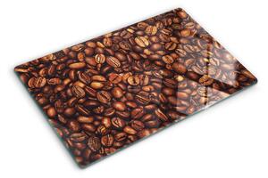Tocător din sticlă boabe de cafea