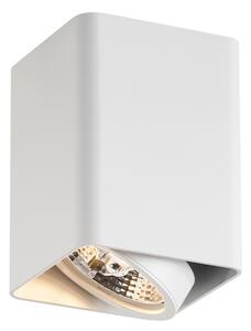 Spot de design montat la suprafață alb GU10 70mm rotativ și înclinabil - Vox