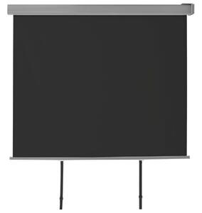 Copertină laterală multifuncțională balcon, negru, 150x200 cm