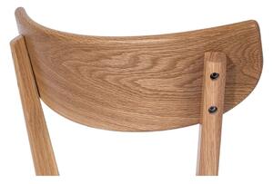 Scaun de sufragerie din stejar cu șezut gri Arch - Bonami Selection