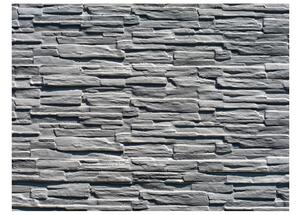 Fototapet - Grey stone wall