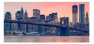 Panou bucatarie, protectie plita, aragaz, antistropire, print UV model New York City, 60x50 cm