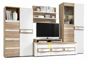 Raft PASSIONATA PS7, maro deschis, PAL laminat, 98x37x14 cm