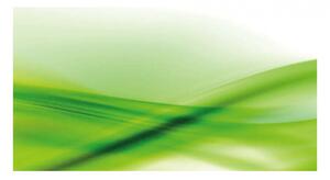 Panou bucatarie, protectie plita, aragaz, antistropire, print UV model Abstract Verde , 60x50 cm