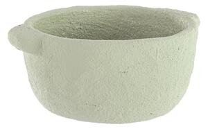 Ghiveci, Ercolano Basin, Bizzotto, 25x20.7x9.5 cm, ciment, verde