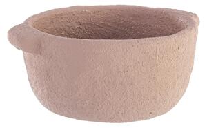 Ghiveci, Ercolano Basin, Bizzotto, 25x20.7x9.5 cm, ciment, roz
