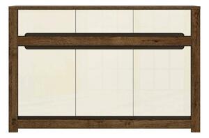 Comoda RUSO KOM3D3S, nuc/bej, PAL, 149x46x99 cm