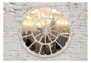 Fototapet - New York: A View through the Window