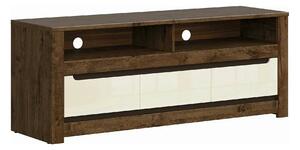 Comoda TV RUSO, nuc/bej, PAL, 149x46x59 cm