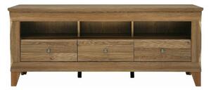 Comoda TV BERGEN RTV3S, stejar auriu, PAL, 156x47x64 cm