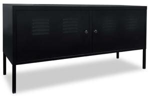 Comodă TV, 118 x 40 x 60 cm, negru