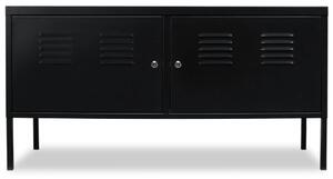 Comodă TV, 118 x 40 x 60 cm, negru