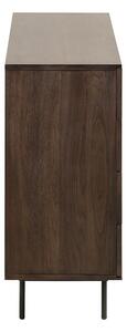 Comodă în decor de lemn de nuc Kave Home Cutt, lățime 120 cm