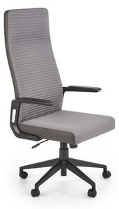 Scaun de birou modern, inaltime 119-129 cm, latime 65 cm, polipropilena si textil, balansare si blocare, maxim 100 kg