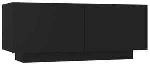 Comodă TV, negru, 100x35x40 cm, PAL