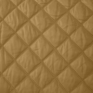 Cuvertură de pat matlasată elegantă de culoare galben maronie Lăţime: 170 cm | Lungime: 210 cm