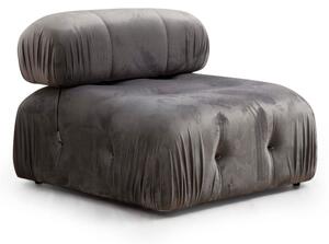 Canapea modulara Bubble Gri 95x95x75 cm