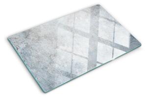 Tocător sticlă Efect de beton cu reflexie