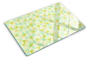 Tocător de bucătărie Geometrie în culori pastelate
