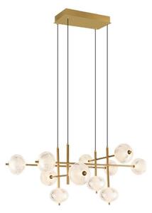 Zuma Line 003064-034755 - Lustră LED suspendată pe cablu GALATEA LED/63W/230V, auriu
