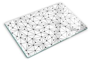 Tocător din sticlă Geometria rețelei