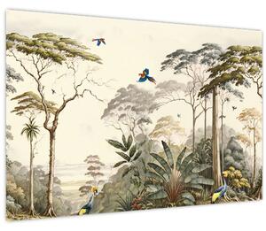 Tablou - Pădurea tropicală amazoniană (90x60 cm)