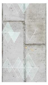Fototapet - Concrete and Triangles