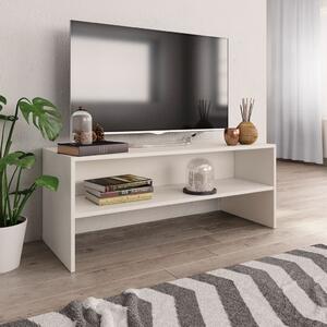 Comodă TV, alb, 100 x 40 x 40 cm, PAL