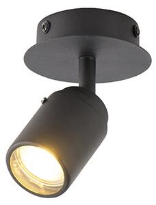 Spotlight modern pentru baie negru IP44 - Ducha